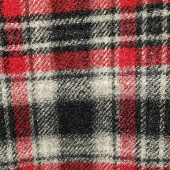 Eddie bauer wool wrapped lined plaid skirt - Picture 2 of 5
